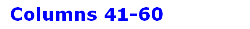 Columns 41-60